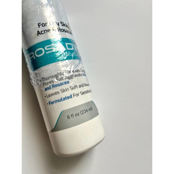 Rosadyn Daily Cleanser for Oily Sensitive Skin Acne Rosacea Organic 8oz NEW - Picture 2 of 4